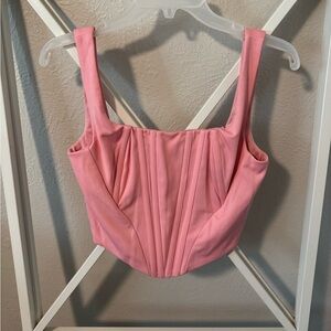 Pink Corset Top